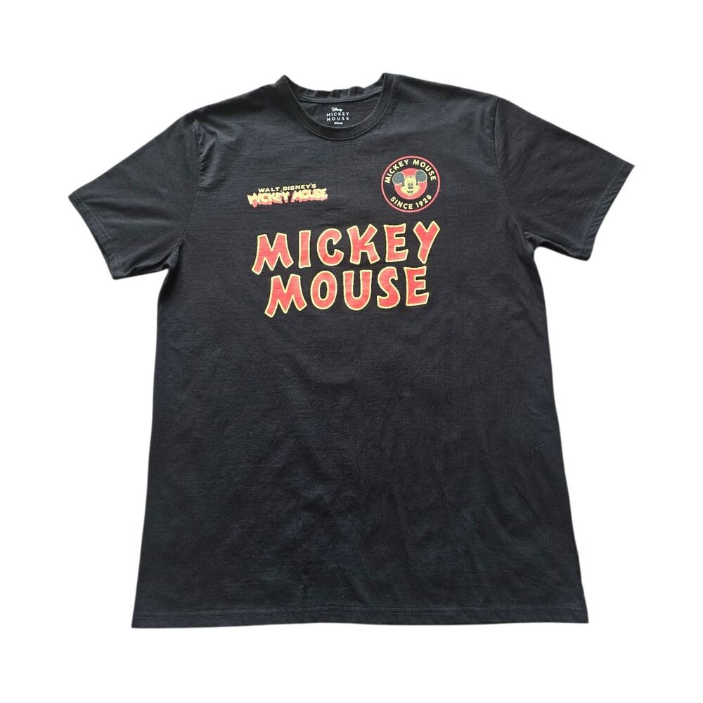 Disney Mickey Mouse 'Since 1928' Black T-Shirt 3X